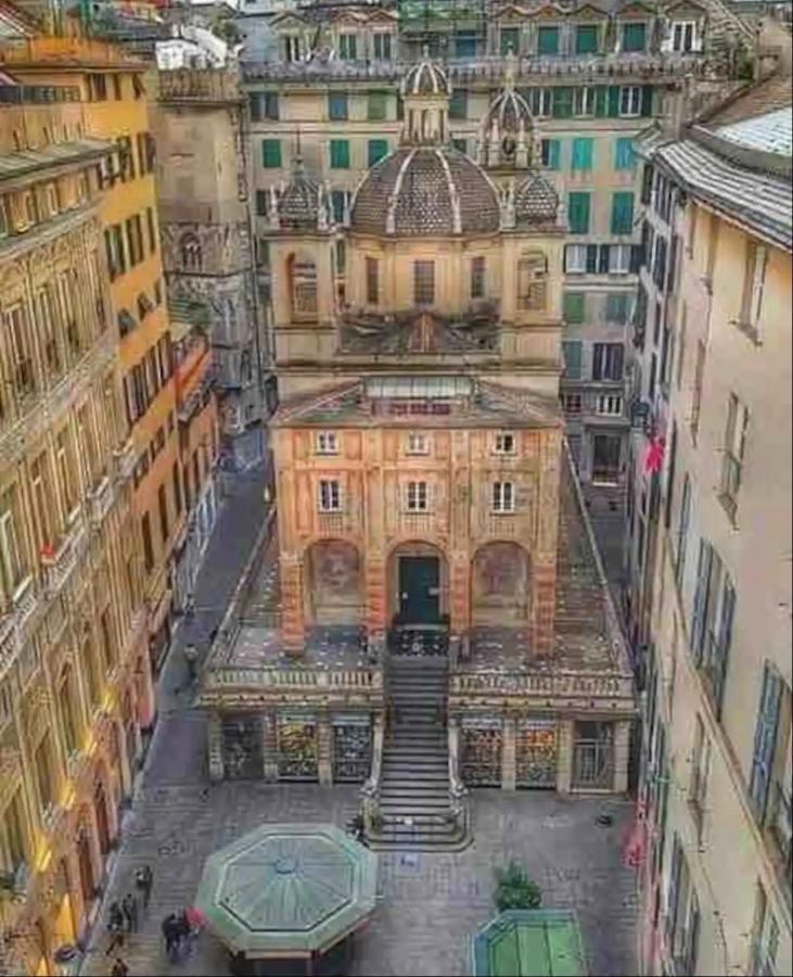 Amazing San Lorenzo 19, Rolli Palace Unesco - Stunning View Overlooking The Cathedral - Free Private Parking- Genua Zewnętrze zdjęcie